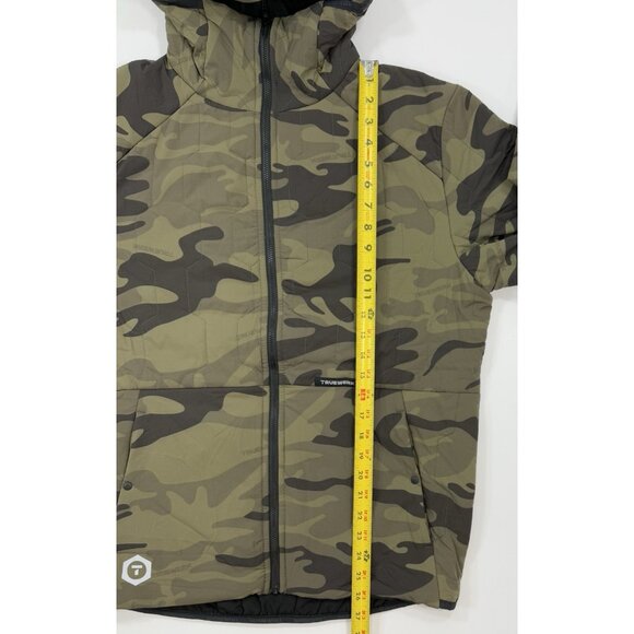 Truewerk Mens Woobie Hoodie Full Zip Jacket Size Medium Camo Tactical Workwear - Picture 8 of 14